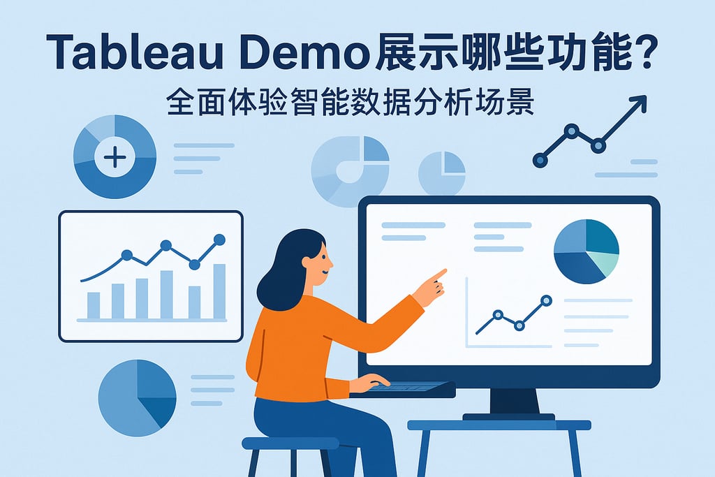 Tableau Demo展示哪些功能？全面体验智能数据分析场景